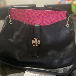 Black Tory Burch Hobo Handbag